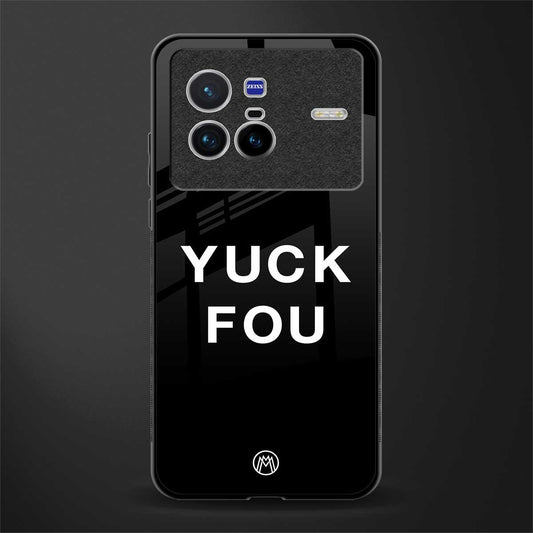 yuck fou glass case for vivo x80 image