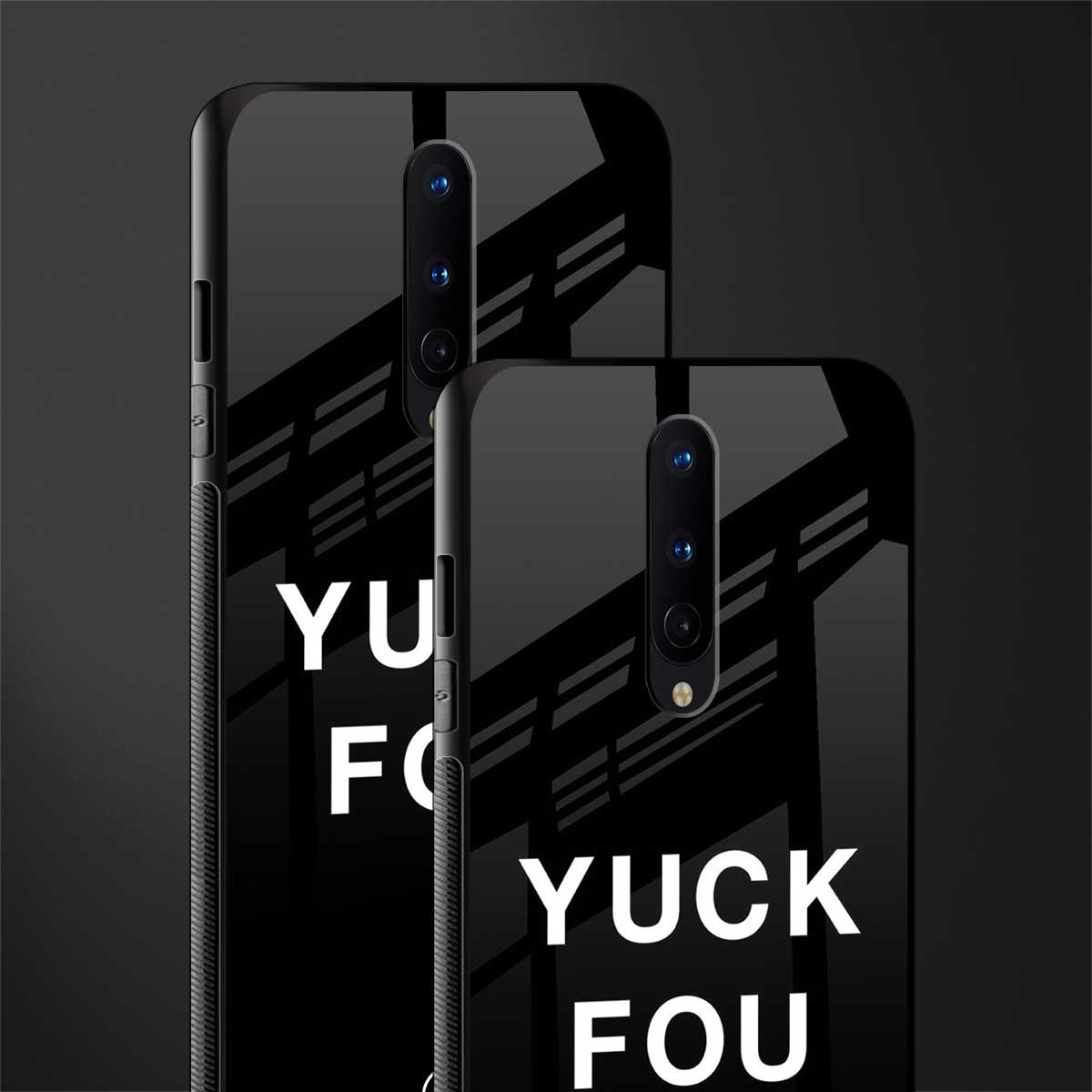 yuck fou glass case for oneplus 8 image-2
