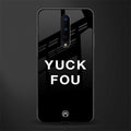 yuck fou glass case for oneplus 8 image