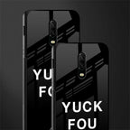 yuck fou glass case for oneplus 6t image-2