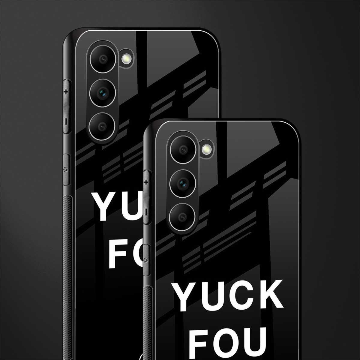 Yuck-Fou-Glass-Case for phone case | glass case for samsung galaxy s23