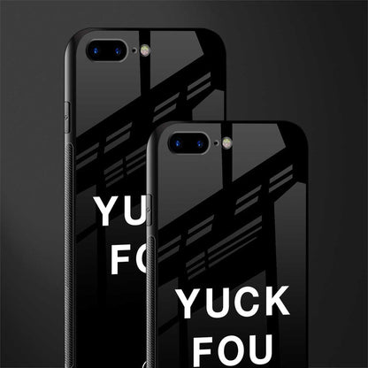 yuck fou glass case for iphone 7 plus image-2