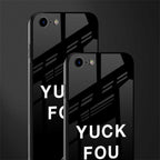 yuck fou glass case for iphone 8 image-2