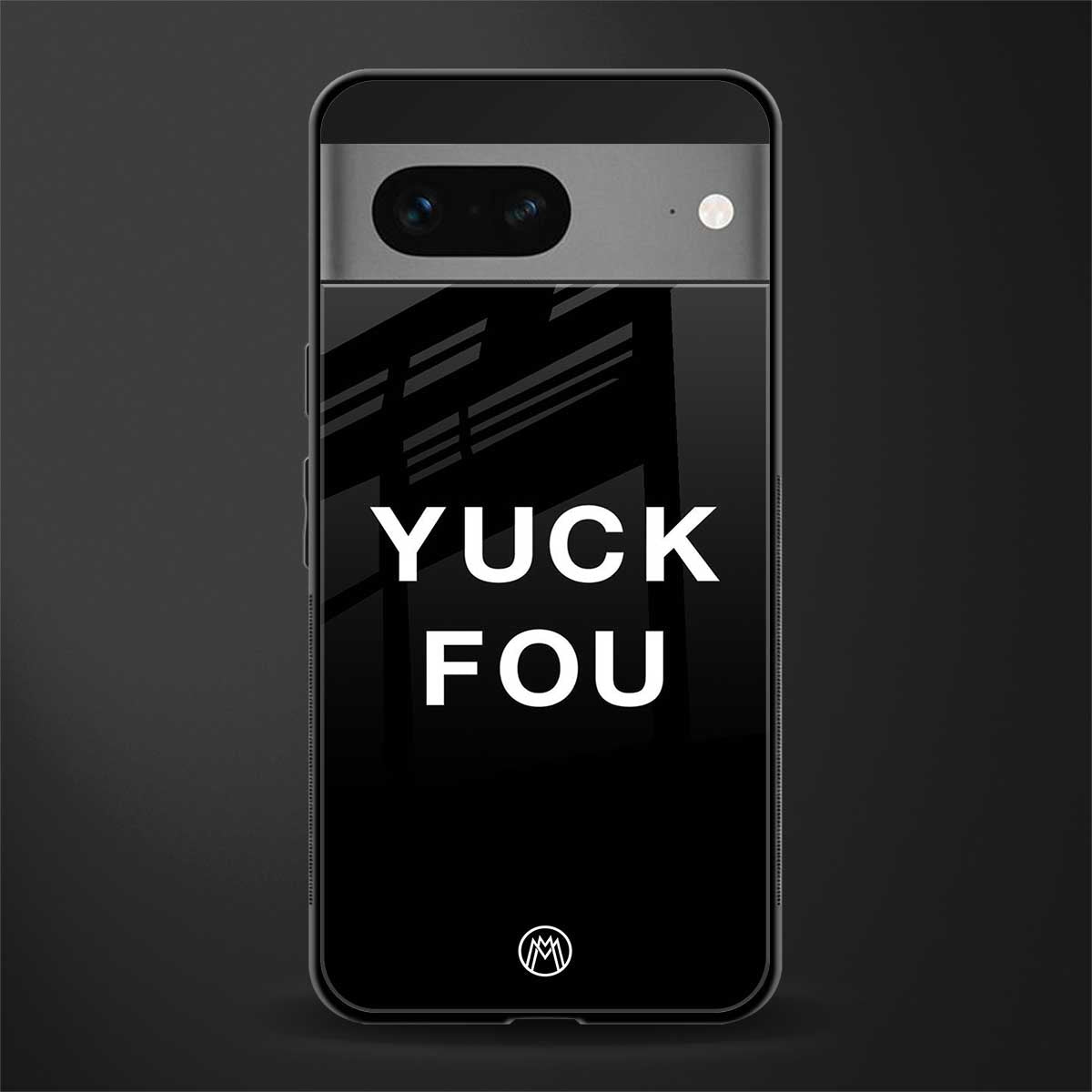 yuck fou back phone cover | glass case for google pixel 7
