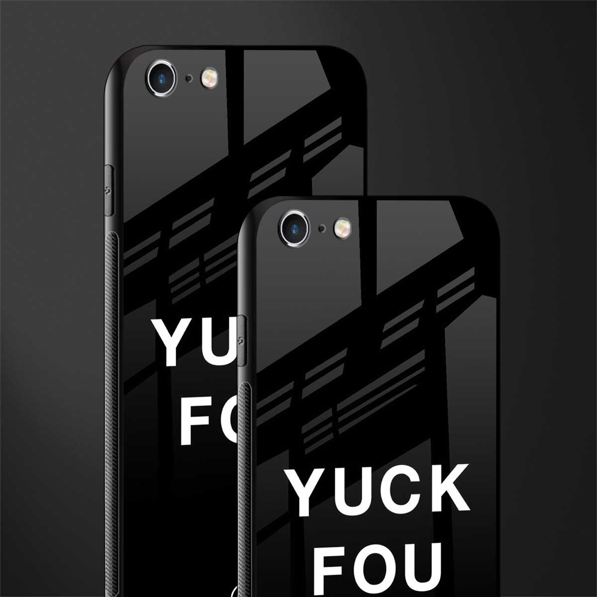 yuck fou glass case for iphone 6 plus image-2