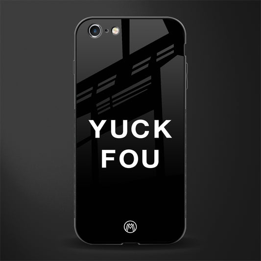 yuck fou glass case for iphone 6s image