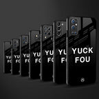 yuck fou back phone cover | glass case for realme 9 pro 5g